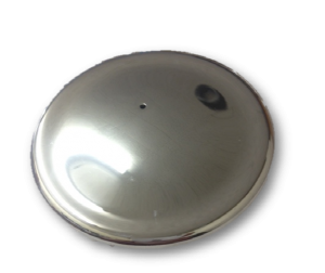 Large Chrome Filler cap, vented with chain- 02051000CAB